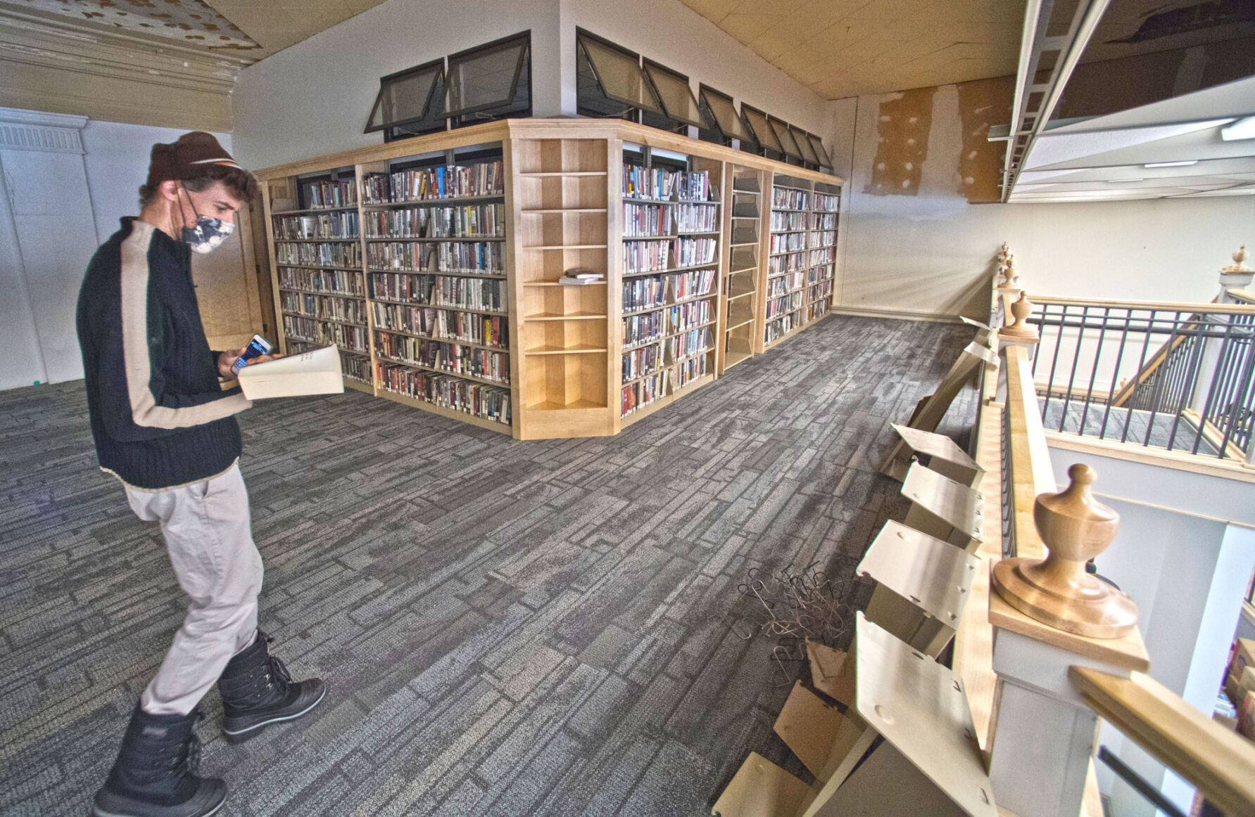 A library’s makeover